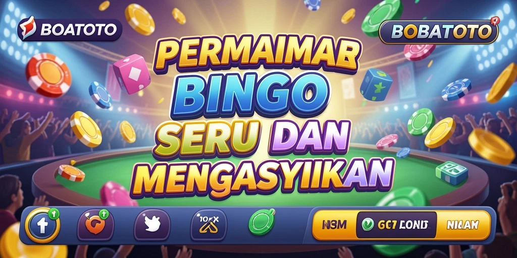 Tampilan gameplay seru BOBATOTO saat bermain Bingo online.