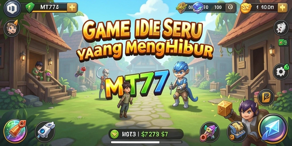 Tampilan gameplay MT777 yang menawan dalam suasana Idle.