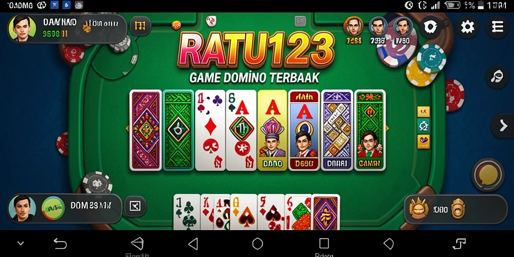 Tampilan gameplay seru dan menarik di RATU123.